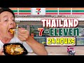 Only Eating 7-ELEVEN Food for 24 Hours in Thailand
