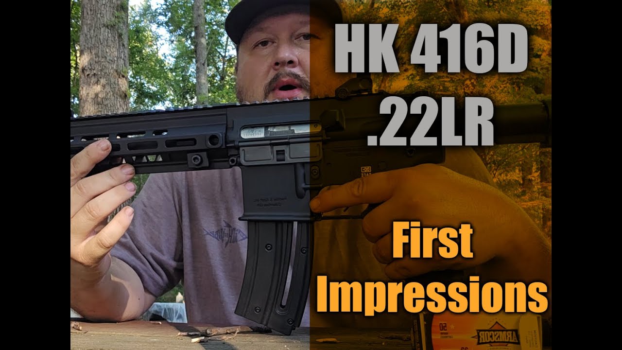 HK 416 D .22LR First Impressions | Is This Rimfire AR Worth It?