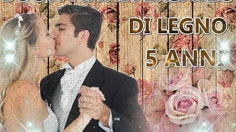 Come si chiamano i vari anni di matrimonio?