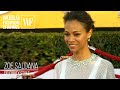 Zoe saldana  celebrity style