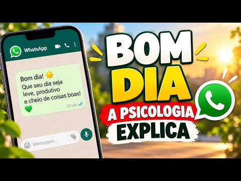 A PSICOLOGIA DO "BOM DIA" NO WHATSAPP: ATENÇÃO OU COBRANÇA EMOCIONAL?