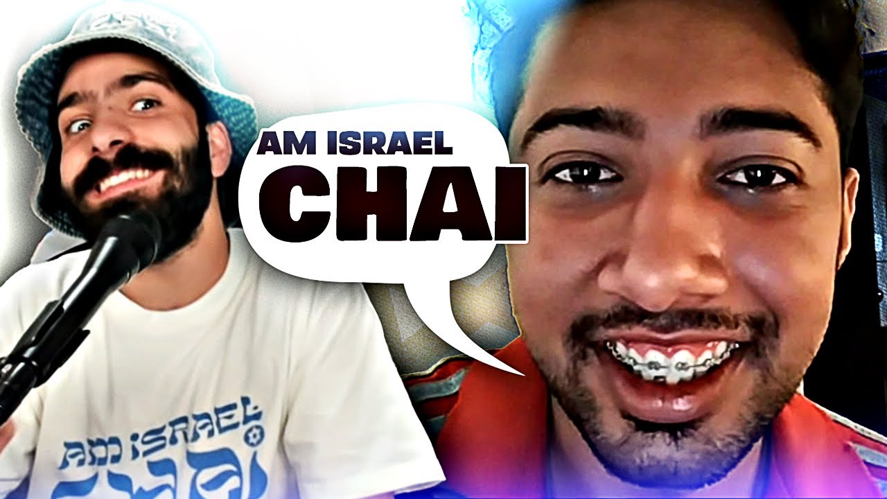 He Started the Chat with “AM ISRAEL CHAI!” 🇮🇳🇮🇱