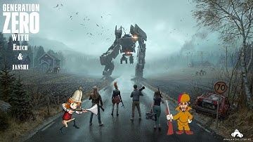 The Robo-pocalypse 7! | Generation Zero | Slowpoke Sunday Live Stream w Janshi & Kindle