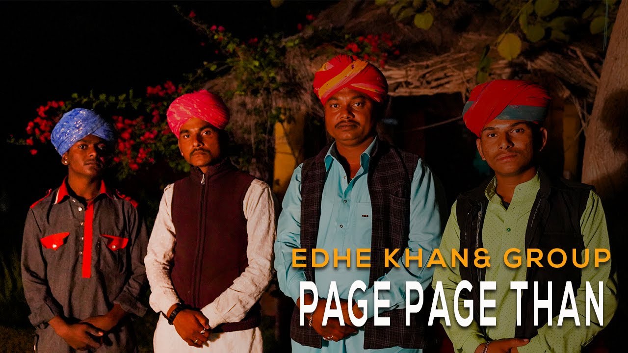 PAGE PAGE THAN   Edhe Khan and Group  BackPack Studio Season 3  Indian Folk Music   Rajasthan