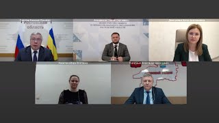 Интерактивный прием граждан губернатором В.Ю.Голубевым 24.04.2023