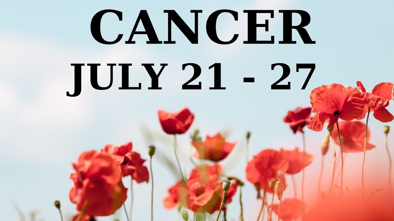 ♋Cancer July 21–27 | A Fresh Start Is Here! 🌊💫Let Go of the Past & Step Into Expansion & Abundance🌟