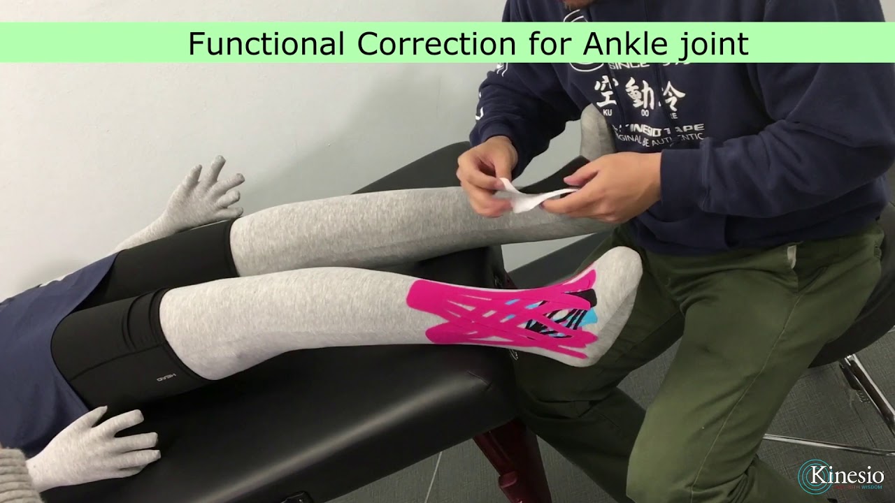 Kinesio First Aid Pre-Cut Ankle Sprain Out of Stock Kinesio Tape