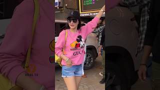 Ameesha Patel Looking Beautiful In Pink 🩷 Papped In The Town #shortvideo #shorts #ameeshapatel