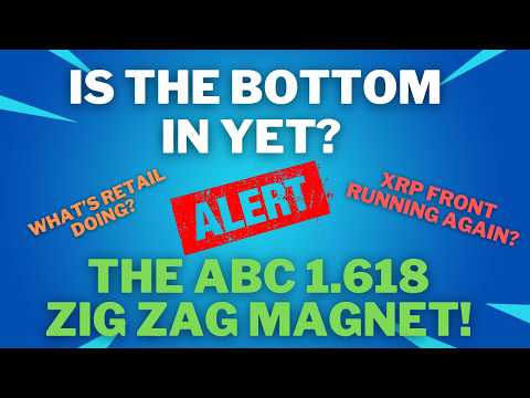 Is the bottom in for Bitcoin, XRP and Chainlink? What's Retail doing? - This Altcoin could run well!