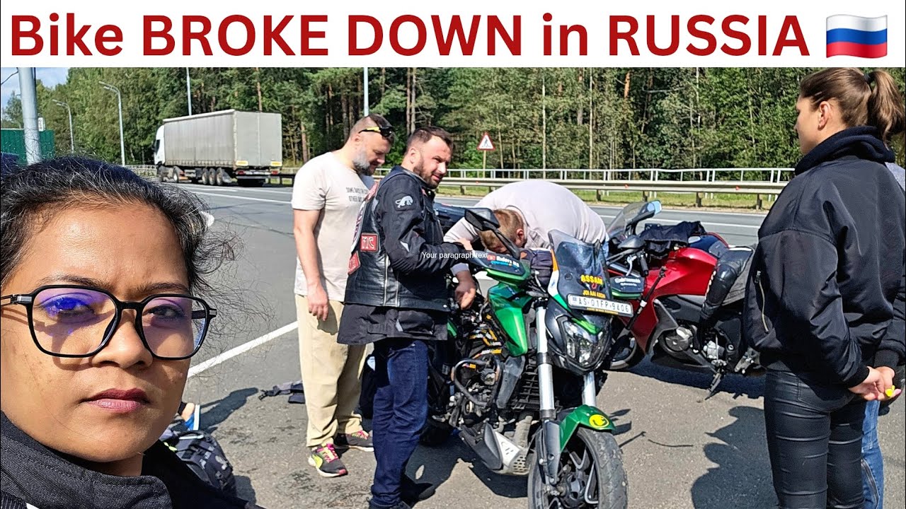 Stuck in Russia 🇷🇺 | Bike broke down in Russia | Are Russian helpful ?? ASSAM SOLO RIDER