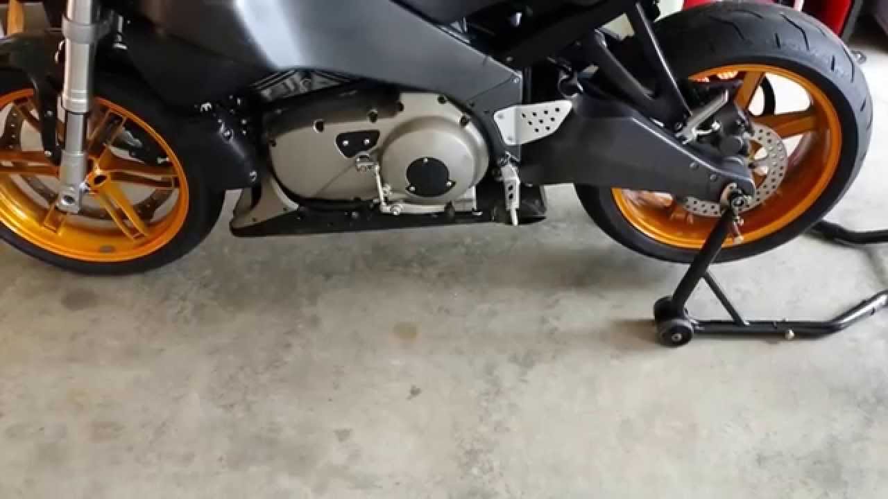 Stock Buell XB12 exhaust sound YouTube