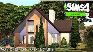 Wanderlust Small Cabin |No CC| Tiny Living |The Sims 4| Stop Motion