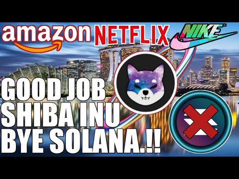 SOLANA FAILED⁉️CONGRATS SHIBA INU🤑🤑🤑