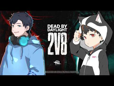 Dead by Daylight] Two guys taking on the 2v8 Creator Challenge w