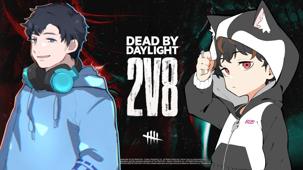 Dead by Daylight] Two guys taking on the 2v8 Creator Challenge w