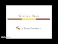 How to Write a Good Thesis Statement - How to write a good thesis statement board A thesis statement