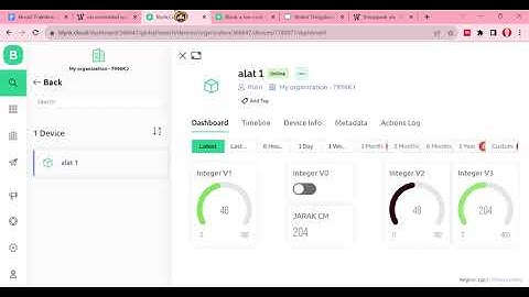 UTS EMBEDDED SYSTEM SIMULASI SOFTWARE MENGGUNAKAN WOKWI DAN BLYNK