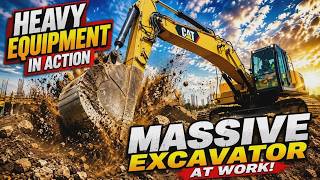 Mini Excavator in Action! Realistic Digging and Construction Work #part7 #rctruck #rcexcavator