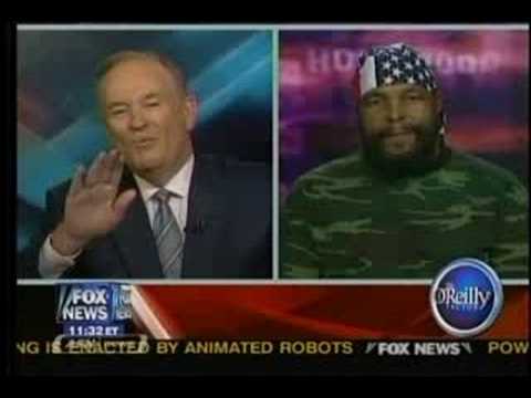 O'Reilly Interviews Mr. T About Snickers Commerical