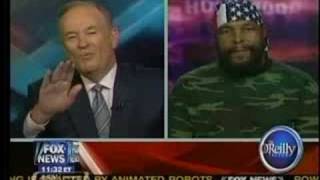 O'Reilly Interviews Mr. T About Snickers Commerical