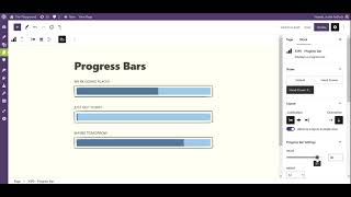 Progress Bar Block for WordPress (Early Version)