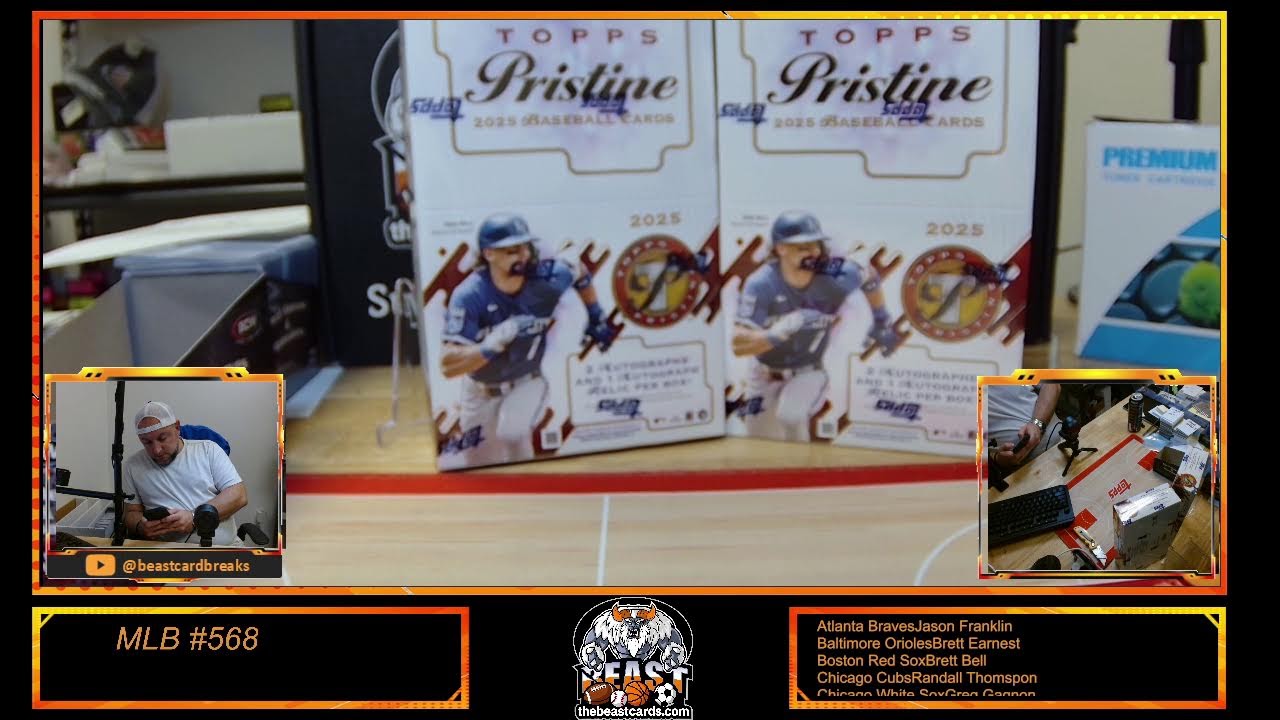 BEAST SPORTS CARD BREAKS  MLB 568
