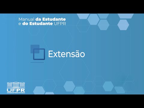 Manual da Estudante e do Estudante UFPR -  Extensão