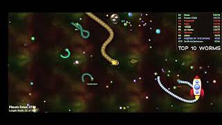 Play Muna Tayo Nang Space Worm Trail #games #wormgames screenshot 3