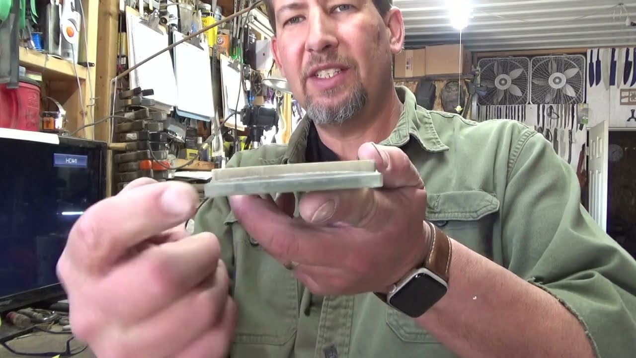 checking out a couple of new style diamond stones resin bonded and vitrified part 1 of 2