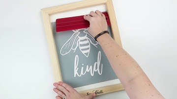DIY Screen Printing with Speedball