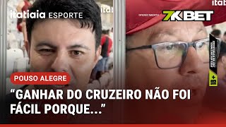 TORCIDA DO POUSO ALEGRE REAGE A PRIMEIRA VITÓRIA NA HISTÓRIA CONTRA O CRUZEIRO NO MINEIRÃO