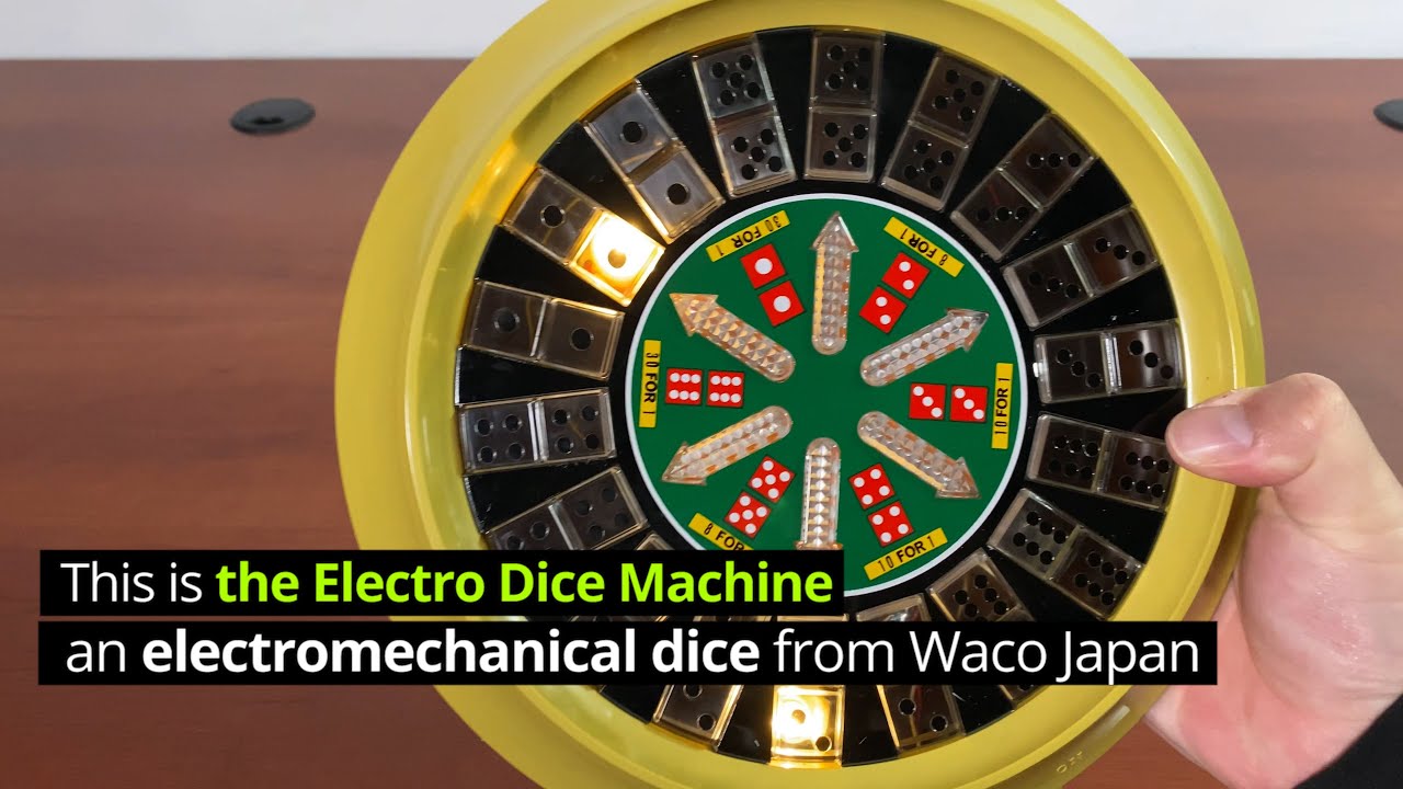 1970s Electro Dice Machine by Waco Gadgetify YouTube