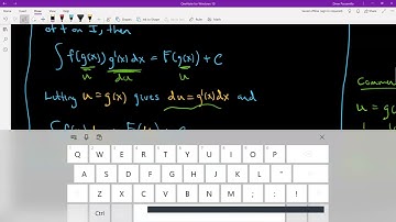 MAT 140 (Calc I) Sec 4.5 pt1 - Integration by u-substitution