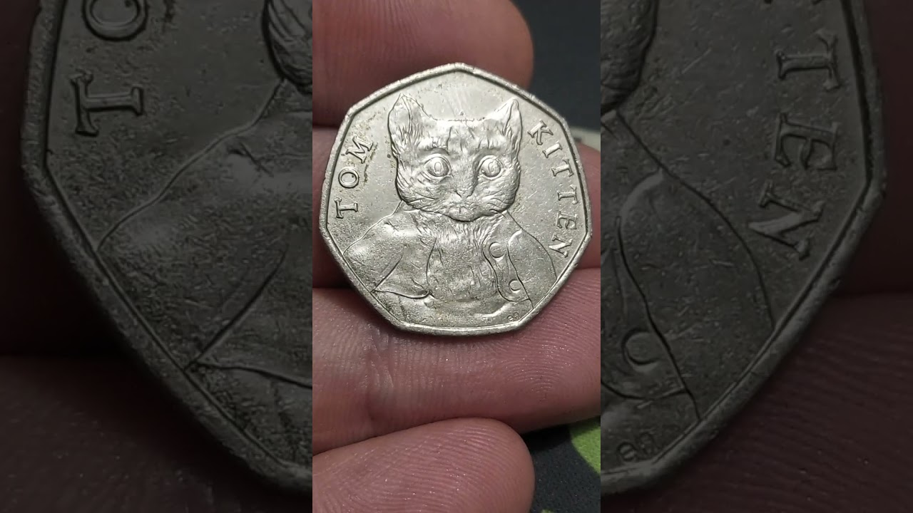 TOM KITTEN 50P COIN - COIN OF THE DAY EP109 