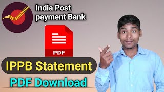 India Post Payment Bank Statement Download Ippb App Se Statement Kaise Nikale screenshot 4