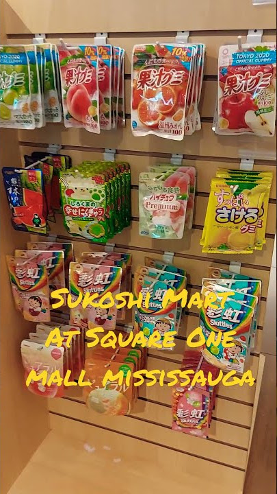 Sukoshi mart at SQUARE ONE mall toronto canada. 🇨🇦 what you can find inside.