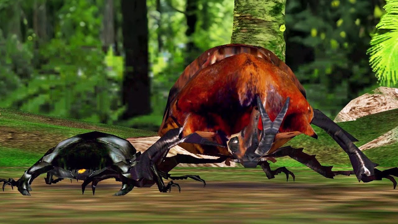 アーケード] 甲虫王者ムシキング - オオクワガタ X エレファス