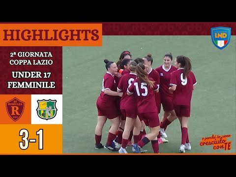 Romulea - Grifone GialloVerde | GOAL e HIGHLIGHTS II Coppa Lazio Under 17 Femminile