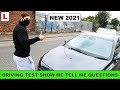 Driving Test Show Me Tell Me Questions | NEW 2021