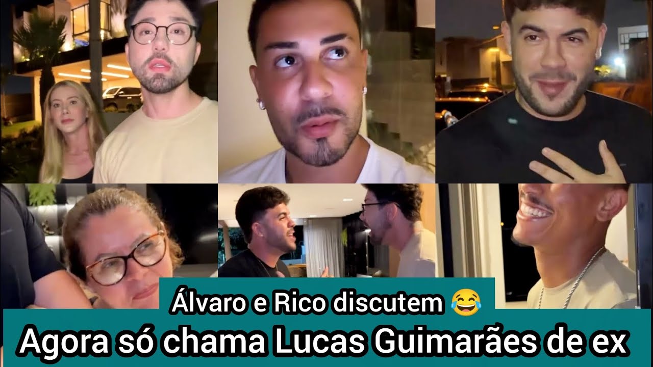 Álvaro entrega que Carlinhos Maia pediu pra falar de Lucas Guimarães e estranha chamar de ex 