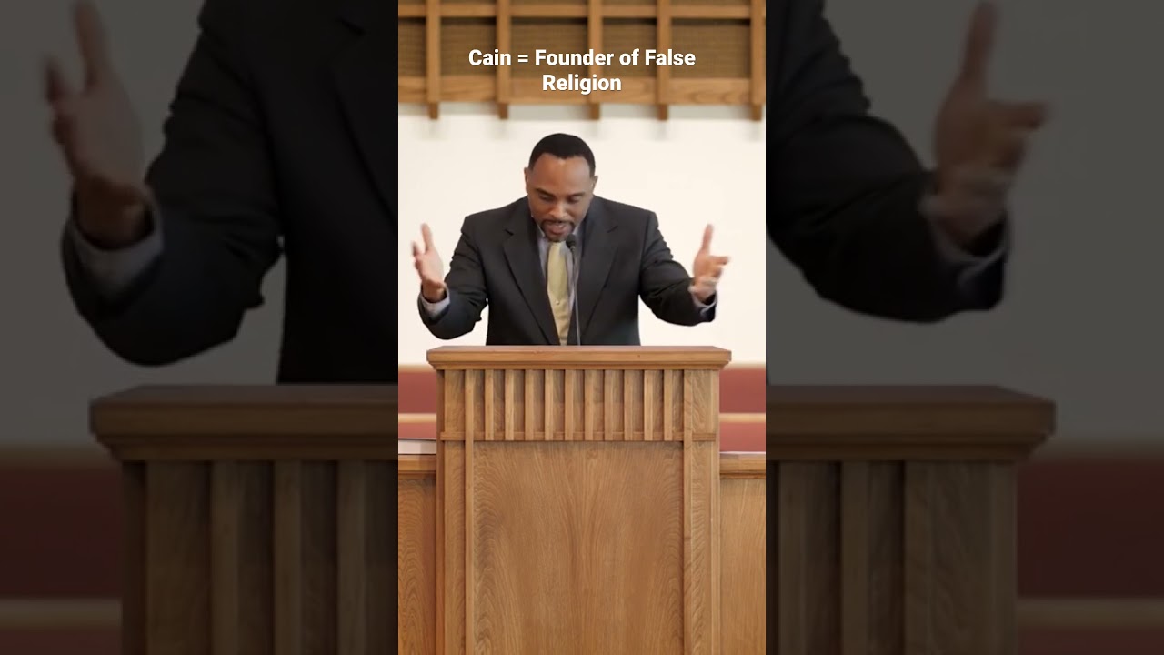 Cain is the founder of false religion because he does not have true faith