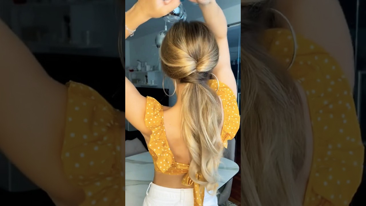 Coafură simplă de zi, rapidă și elegantă, perfectă pentru școală sau birou. Încearcă acum!