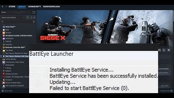 Fix Rainbow Six Siege X BattlEye Launcher Error Failed To Start BattlEye Service On PC