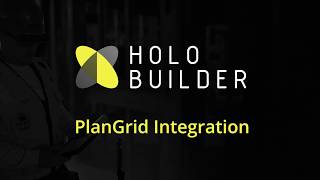 Plangrid Holobuilder Integration