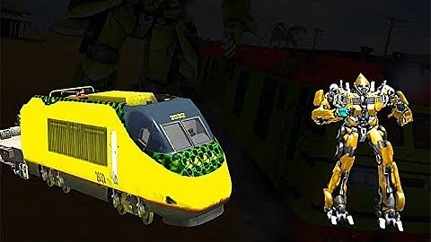 Grand Train Robot Transformation - Level 8 to Level 10 (End Defence Mission)