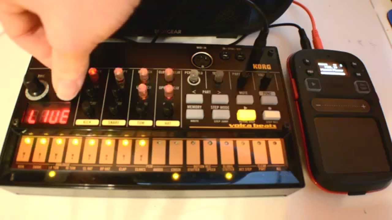 Korg Volca Beats Mini Kaoss Pad 2 Combo Youtube