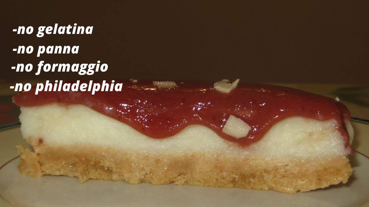 Чизкейк из КЛУБНИКИ и БЕЛОГО ШОКОЛАДА без желатина, без сливок. Легко и быстро!