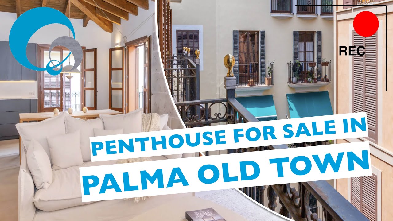 Penthouse In The Old Town of Palma de Mallorca (Property Tour)