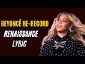 Beyoncé to re record offensive Renaissance lyric