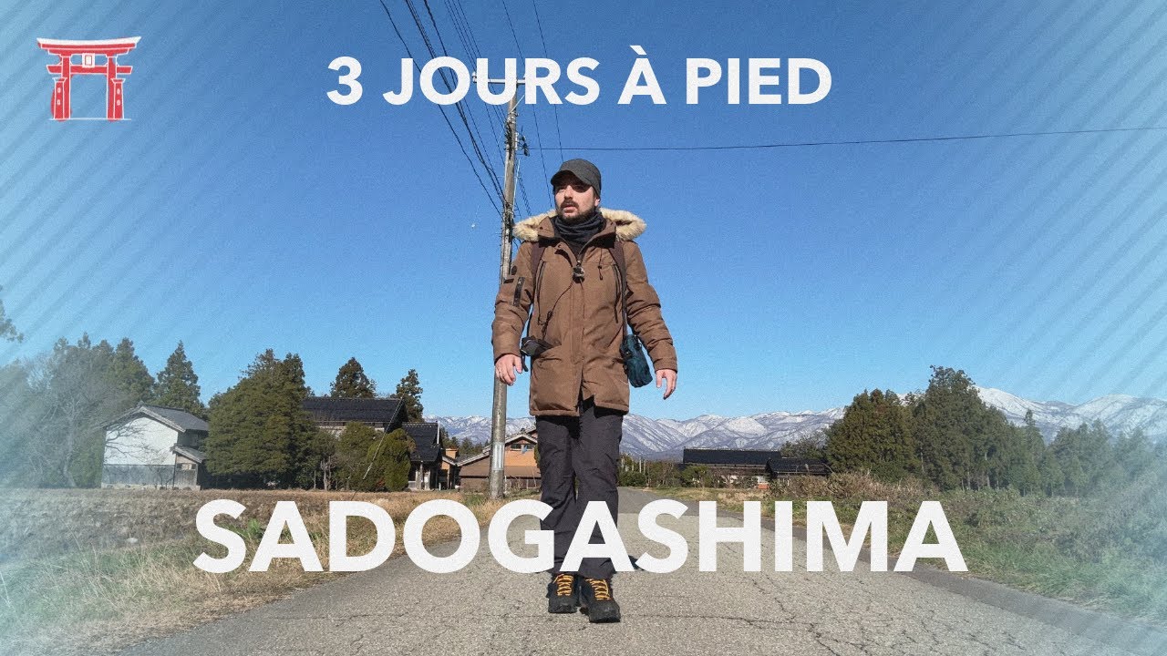 70 km à pied sur #Sadogashima (#Japon). Jour 1 (en 4K)